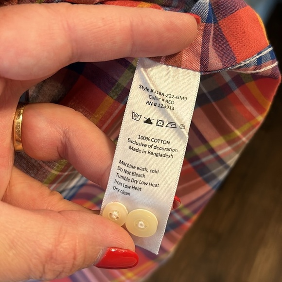 Jachs New York dress shirt preppy workwear fall winter thanksgiving christmas - Picture 3 of 6